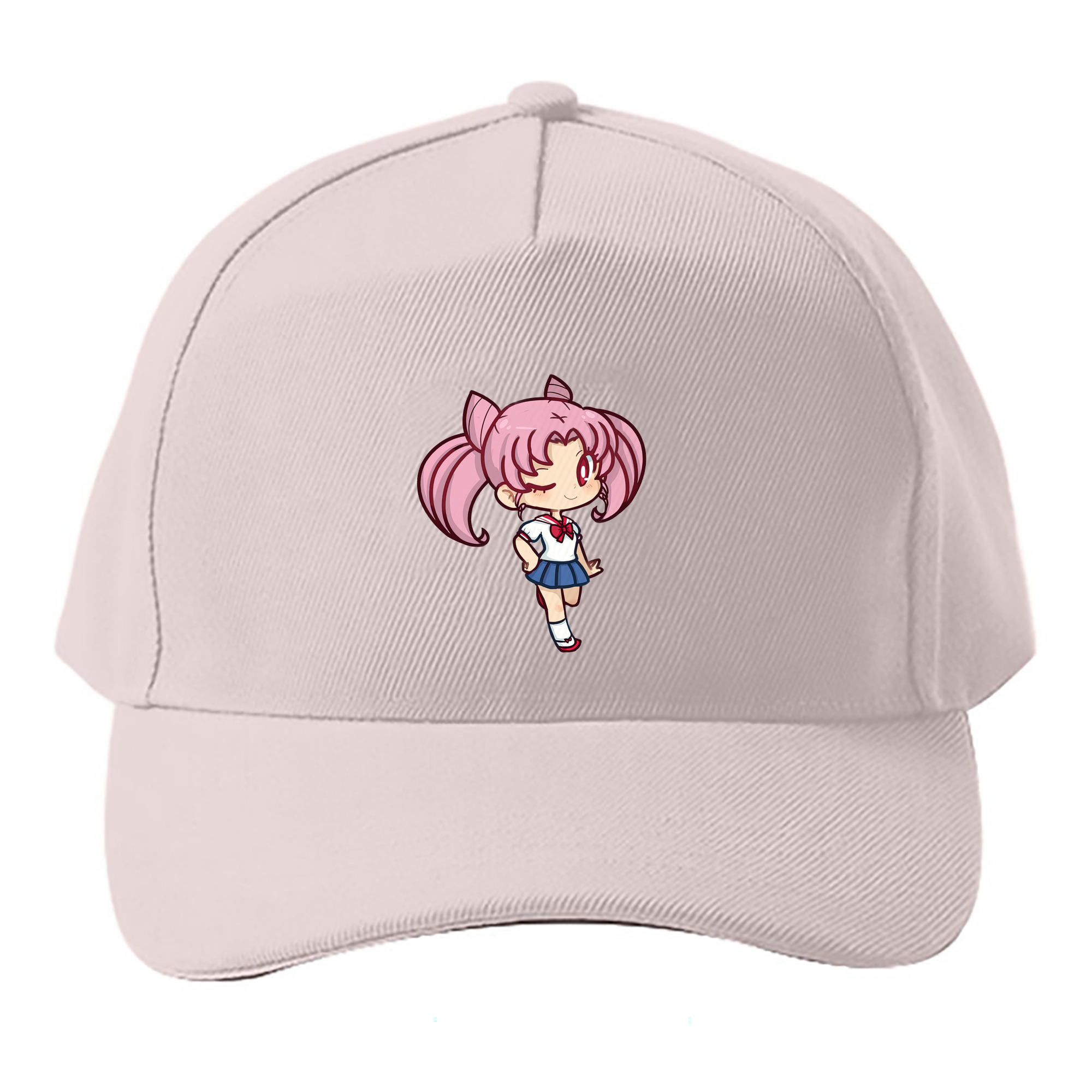 （画像用） 美少女戦士セーラームーン ちびうさ Sailor Moon Chibiusa Tsukino Usagi Small Lady Serenity ベースボールキャップ 綿100％ 男女兼用 帽子 スポーツ